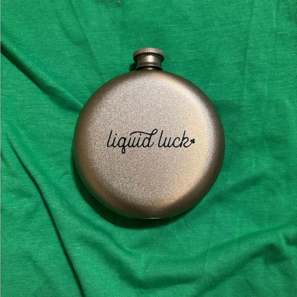 Liquid Luck Gold Flask